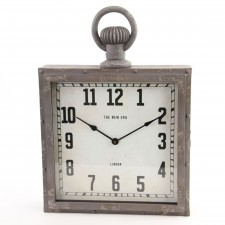 SQ.METAL WALL CLOCK