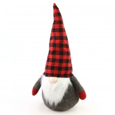 23.25"FAB.GNOME W/PLAID HAT