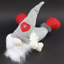 15.75"FABRIC GROVELING GNOME