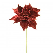 20"GLT/HEAVY VLVT POINSETTIA