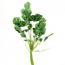 13.5"HERB LEAF BUSH GRN A25