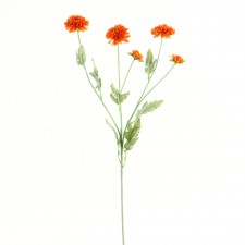 27" POM POM SPRAY ORANGE