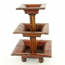 20.75"STACK BAMBOO TRAY