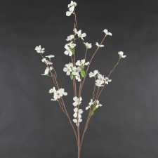 37"WILD DOGWOOD SPRAY WHITE
