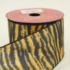 2.5"X10YD X-MAS TIGER RIBBON