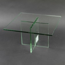 11.75"X7.25"GLASS PLATE STAND