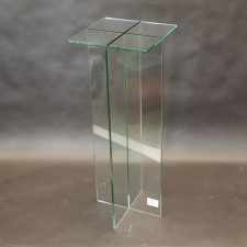 12"X31.5"GLASS PLATE STAND