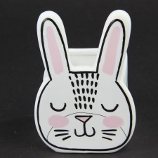 2.75"X4.75"BASHFUL BUNNY POT