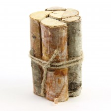 .5"X4.5"BIRCH LOGS 6/PKG