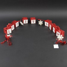 5' LET IT SNOW GARLAND A25