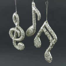GLT/BD MUSIC ORN ASST PLATINUM