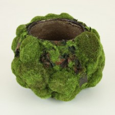 7" MOSS MOUND VASE GREEN
