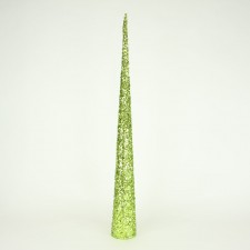 36" GLTR SQN CONE TREE GREEN