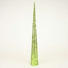 30"GLTR SQN CONE TREE GREEN