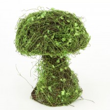 12"PVC/TWIG VINE MUSHROOM