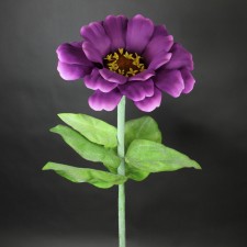 51" GIANT ZINNIA PURPLE