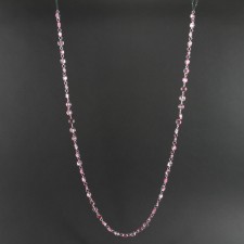 60"HEXTGN ROUND BEAD GARLAND