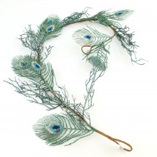 48"GLT.PEACOCK FTHR GRLND A25