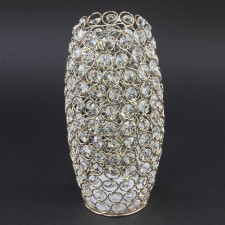 10"JEWEL LED OVAL VASE A4