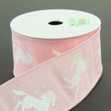 2.5"X10YD PRETTY PINK UNICORN