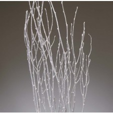 BIRCH BRANCHES WHITE SPARKLE