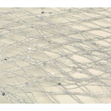 14' SEQUIN NETTING SILVER SPARK