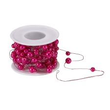 BEADED WIRE 10/CS STRONG PINK