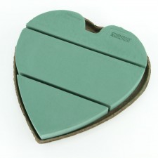 18" OASIS SOLID HEART 2PC/PKG