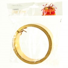 1"FLAT WIRE GOLD 15FT X1