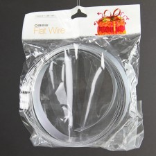1"FLAT WIRE SILVER 15FT X1