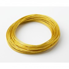 #12 ALUMINUM WIRE GOLD 39'/RL