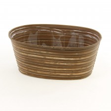 8.5"OASIS OVAL TIN RUST