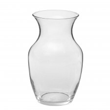 8" VASE X1 CLEAR