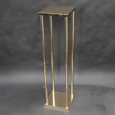 36"METAL PILLAR FLOWER STAND