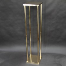 42"METAL PILLAR FLOWER STAND