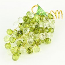 7.5" GRAPE CLUSTER CLR/TT.GRN