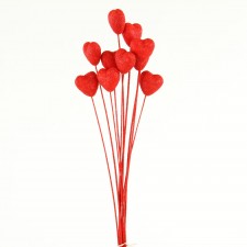 35MM SOLID HEART PICK 10/BU