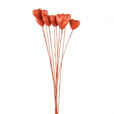 35MM SOLID HEART PICK 10/BU
