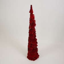 36" TULIP PETAL CONE RED