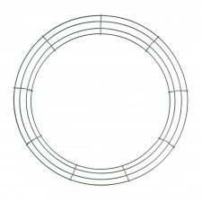 18" WIRE WREATH X1