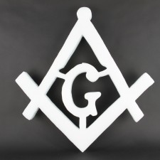 24" STYRO MASONIC EMBLEM X1
