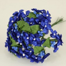 5" HYDRANGEA SATIN 12/BU