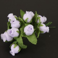 4.5" POLY ROSEBUD 12/BU LILAC