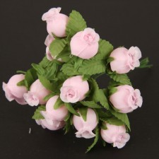 4.5" POLY ROSEBUD 12/BU