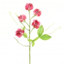 14"BEADED SWEET PEA PICK