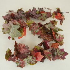 6' FLOCKED GRAPE IVY GARLAND