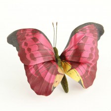 5"BUTTERFLY W/CLIP RED A5