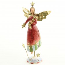 POLY/WIRE ANGEL W/WIRE STAR