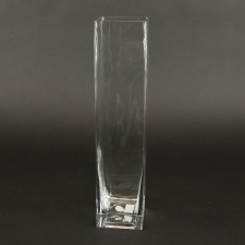 14"X3.15"X3.15"SQ.VASE X1