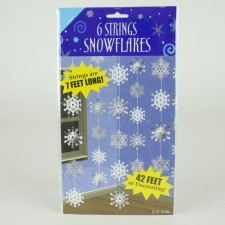 SNOWFLAKE STRING DECO.